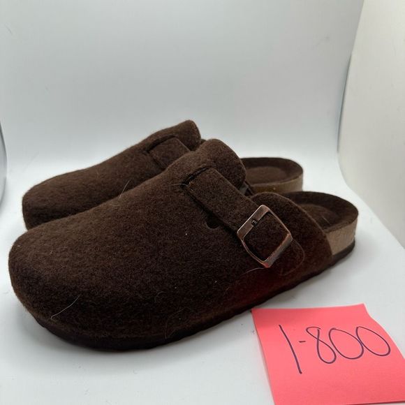 CUSHIONAIRE Womens Clog 7.5 BROWN - Picture 3 of 7